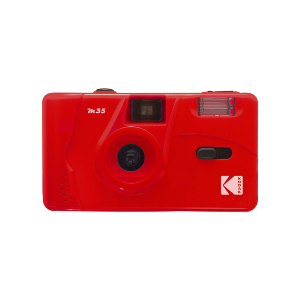 Kodak-Cámara Analógica 35mm M35 Roja - Distribuciones RJB Audionorte