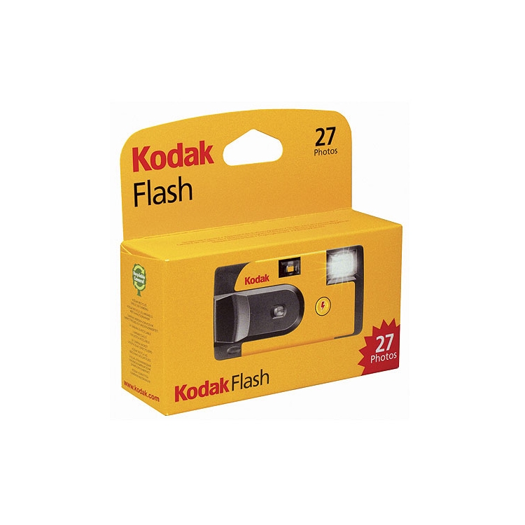 Kodak-Cámara Usar y Tirar Fun Saver 800-27 con Flash Distribuciones RJB Audionorte