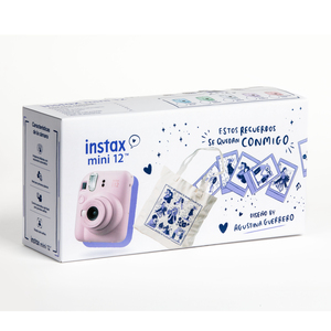 Fuji-Camara Instax Mini 12 Bundle Navidad 2025 Lilac Purple